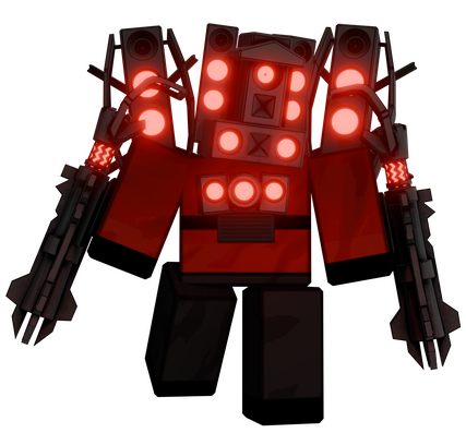 Upgraded Titan Speakerman (6.956 tris)