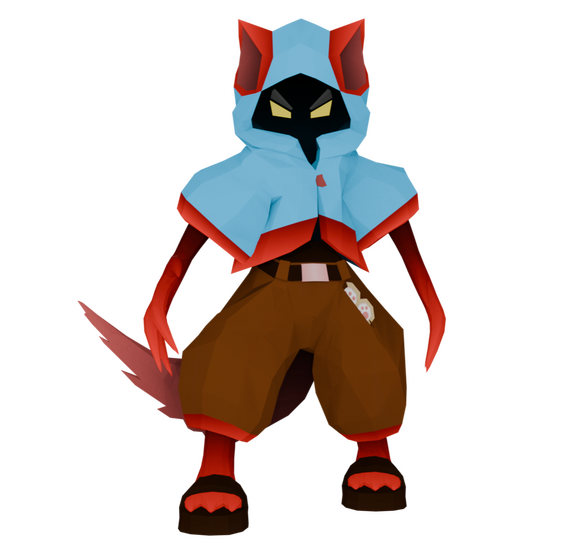 Low Poly Summoner (4.166 tris)